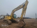 Used Komatsu Excavator in yard for sale